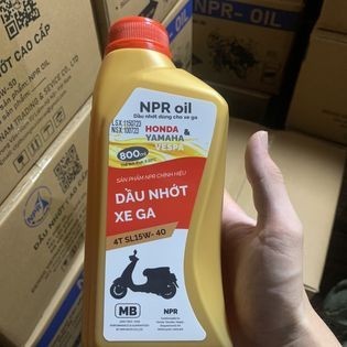[Thùng 24 chai] Nhớt xe máy - Nhớt xe tay ga, xe số - Dầu nhớt xe máy chính hãng NPR JAPAN