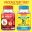 Kẹo dẻo Vitamin D3 không đường 10000 IU (250mcg) Extra Strength tăng cường miễn dịch Wellyeah