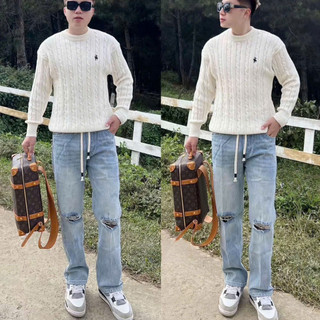 Quần Jean Nam Ống Suông AMILY, Quần Bò Ống Rộng Màu Đen, Xanh, Form Chuẩn baggy, Chất Denim Dày Đẹp