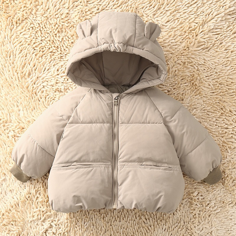 (HÀNG CÓ SẴN) Khoác Phao Gấu hàng QCCC Bóng Dày Ấm cho bé 9-15kg dày dặn ấm áp mix đồ dễ