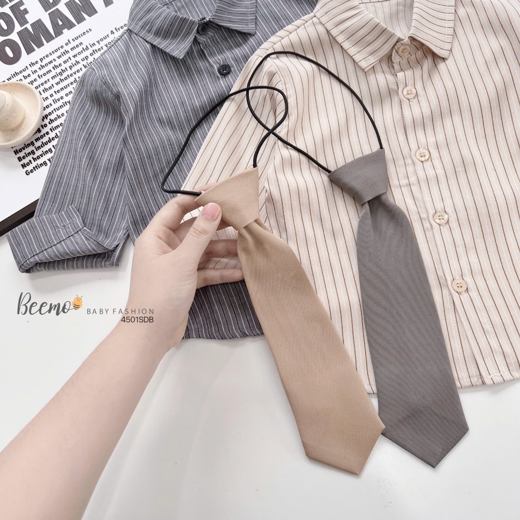 Bộ vest công tử 4 chi tiết phong cách Hàn Quốc, bộ suit comple phối nắp túi cá tính cho bé trai