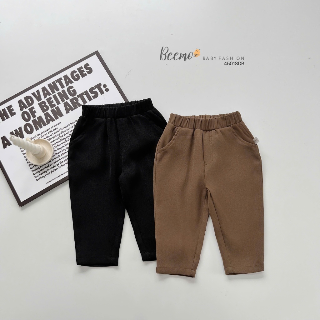 Bộ vest công tử 4 chi tiết phong cách Hàn Quốc, bộ suit comple phối nắp túi cá tính cho bé trai