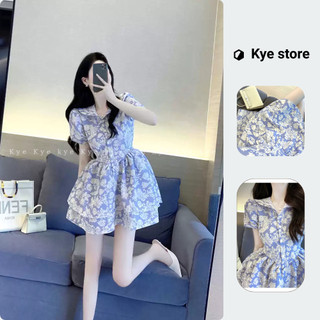 Váy dáng xòe hai tầng KYE trẻ trung Cyna dress