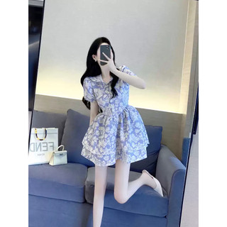 Váy dáng xòe hai tầng KYE trẻ trung Cyna dress