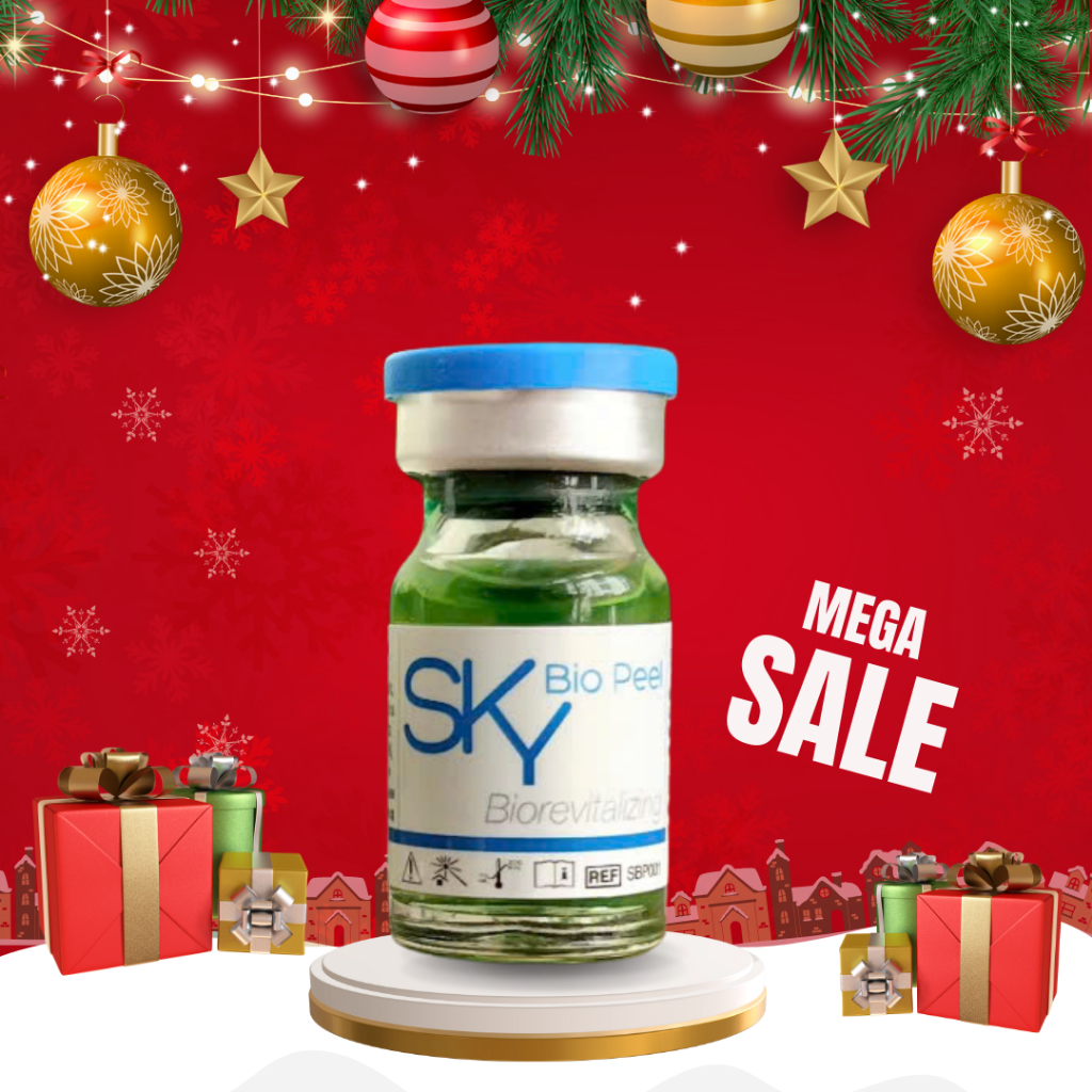 Peel Da Sinh Học Thế Hệ Mới  SKY BIO Dành Cho Da Mặt, Da Tay Không Bong Tróc - Giúp Làn Da Trắng Sáng - Căng Bóng