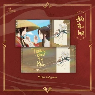 [Kèm Bùa Cầu May Arcrylic,Ticket Hologram,Photostrip,2 Huy Hiệu] Thiên Quan Tứ Phúc Bản Hoạt Hình Tập 3(Bản Đặc Biệt)