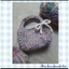 Túi xách tay mini M1- handmade len - crochet - tặng ghim cài nơ