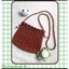 Túi rút đeo chéo M2 - handmade len - crochet