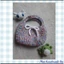 Túi xách tay mini M1- handmade len - crochet - tặng ghim cài nơ