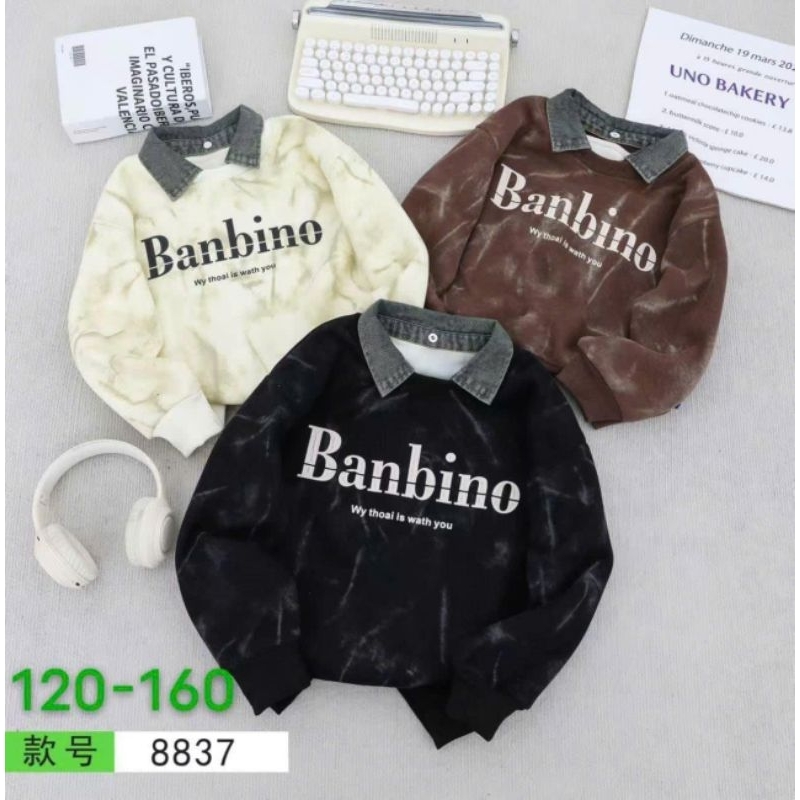 Áo nỉ Lót Lông áo sweater cho bé size từ 9-23kg hàng QC chất đẹp