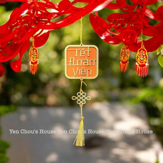 [Giá xưởng HCM] Liễn treo trang trí Tết