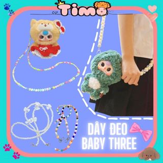 Dây Đeo Baby Three Lucky Cat V3 V1 Đeo Chéo Điện Thoại,Túi Xách Dài Ngắn Nhiều Size Timo PK24-26