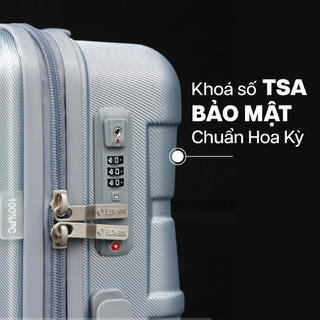 Vali Kéo MIAvn Du Lịch Pisani TATTI - Size 20/24/28, Nhựa PC Cao Cấp, Chống Va Đập Tốt, Khay Để Nước, Bảo Hành Trọn Đời