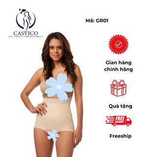 Quần định hình mông đùi sau giảm mỡ Isavela GR01- MỸ có dây khoá kéo, có lỗ vs