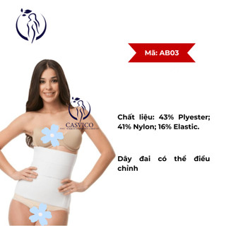 ĐAI ĐỊNH HÌNH BỤNG ISAVELA AB03 12IN  SAU PHẪU THUẬT HÚT MỠ BỤNG