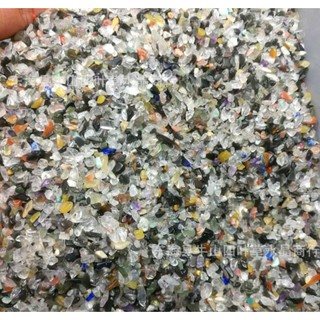 Đá vụn decor quà tặng 200g, lọ thủy tinh, bể cá xinh xắn