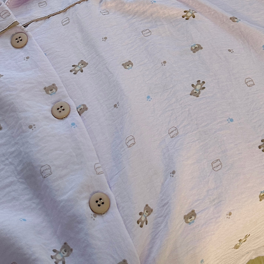 Tím baby sữa bear