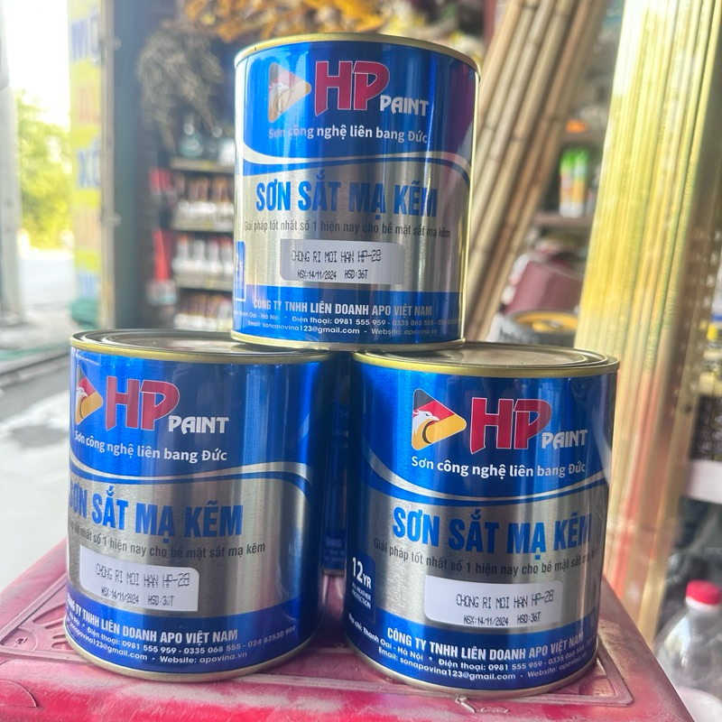 Sơn HP -Chống rỉ mối hàn 750ml - Màu nâu | Shopee Việt Nam