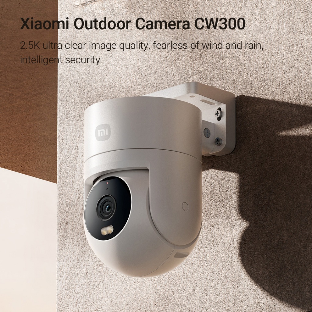 Camera Ngoài Trời 2.5K Xiaomi Outdoor Camera CW300 EU / 4MP / Xoay 360 Độ - Phiên Bản Quốc Tế, Bảo Hành 12 Tháng