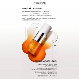 Tinh Chất Phục Hồi và Dưỡng Sáng Da Chuyên Sâu Laneige Radian-C Double Active Brightening Essence 30G
