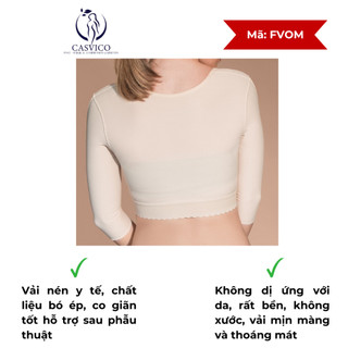 Áo định hình tay lưng nách sau hút mỡ Marena FVOM
