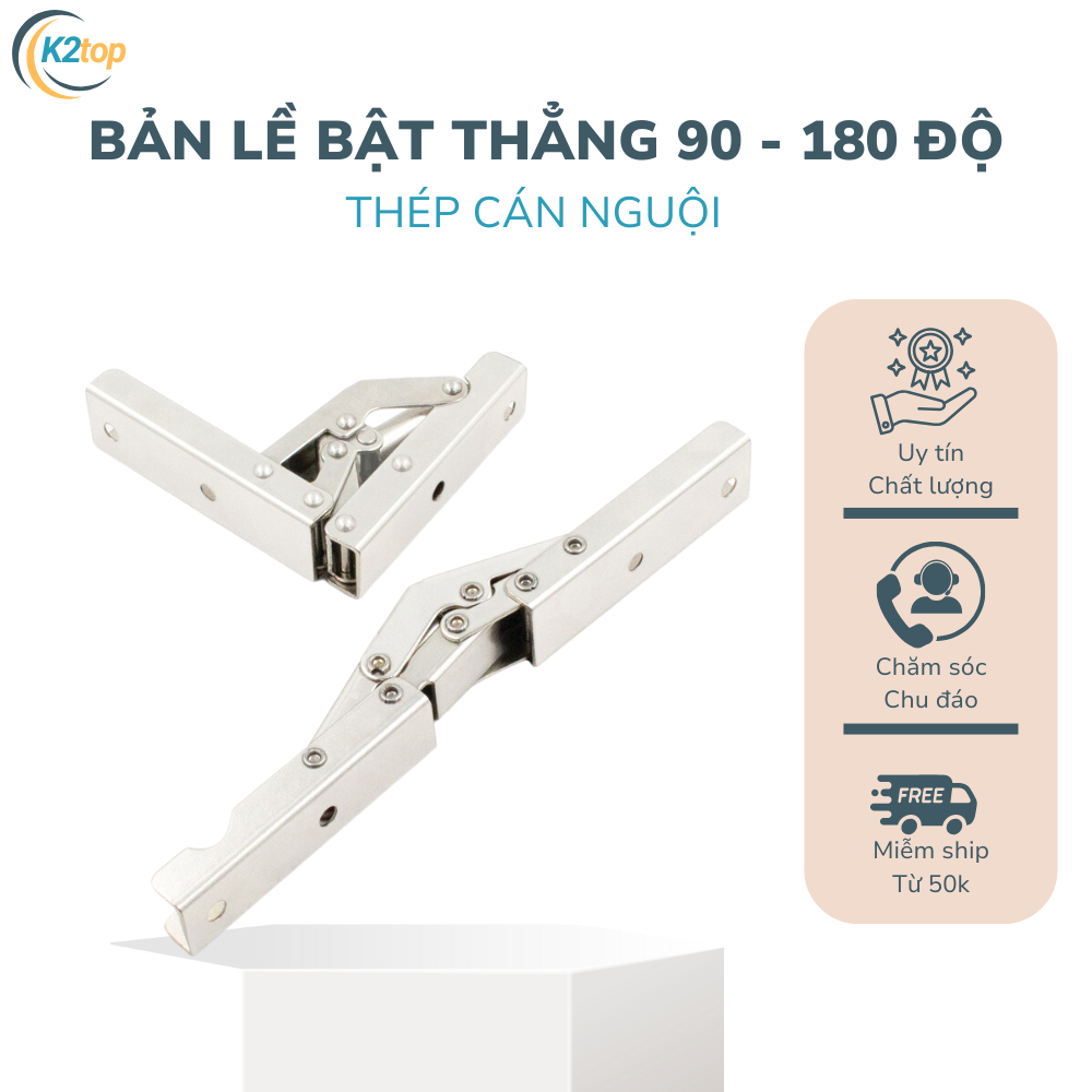Bản Lề Bật Thẳng 90 Độ Sang 180 Độ - Bảo Hành 12 Tháng.