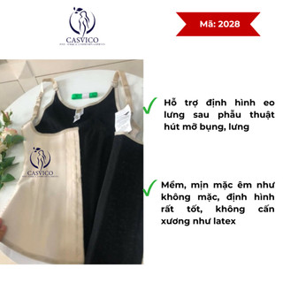 [XẢ LỖ]Áo định hình eo lưng sau phẫu thuật hút mỡ bụng, lưng ANN CHERRY 2028