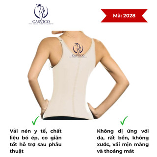 [XẢ LỖ]Áo định hình eo lưng sau phẫu thuật hút mỡ bụng, lưng ANN CHERRY 2028