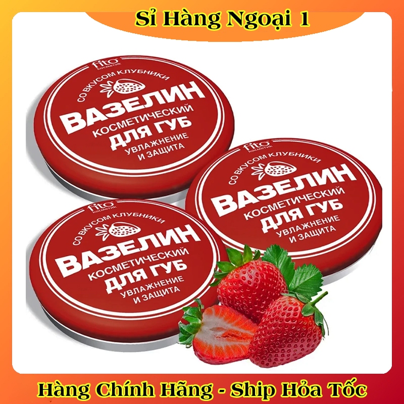 [HÀNG NGA DATE MỚI] Sáp nẻ FITO Vaseline Nga 10gr dưỡng ẩm chống khô nứt nẻ
