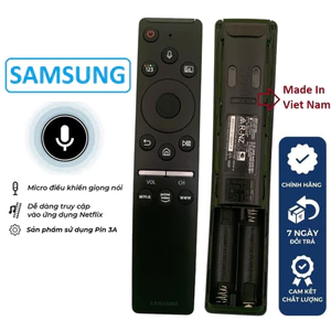 Điều khiển tivi Samsung giọng nói Blutooth, chính hãng hãng Viet Nam, remote tv samsung thông minh