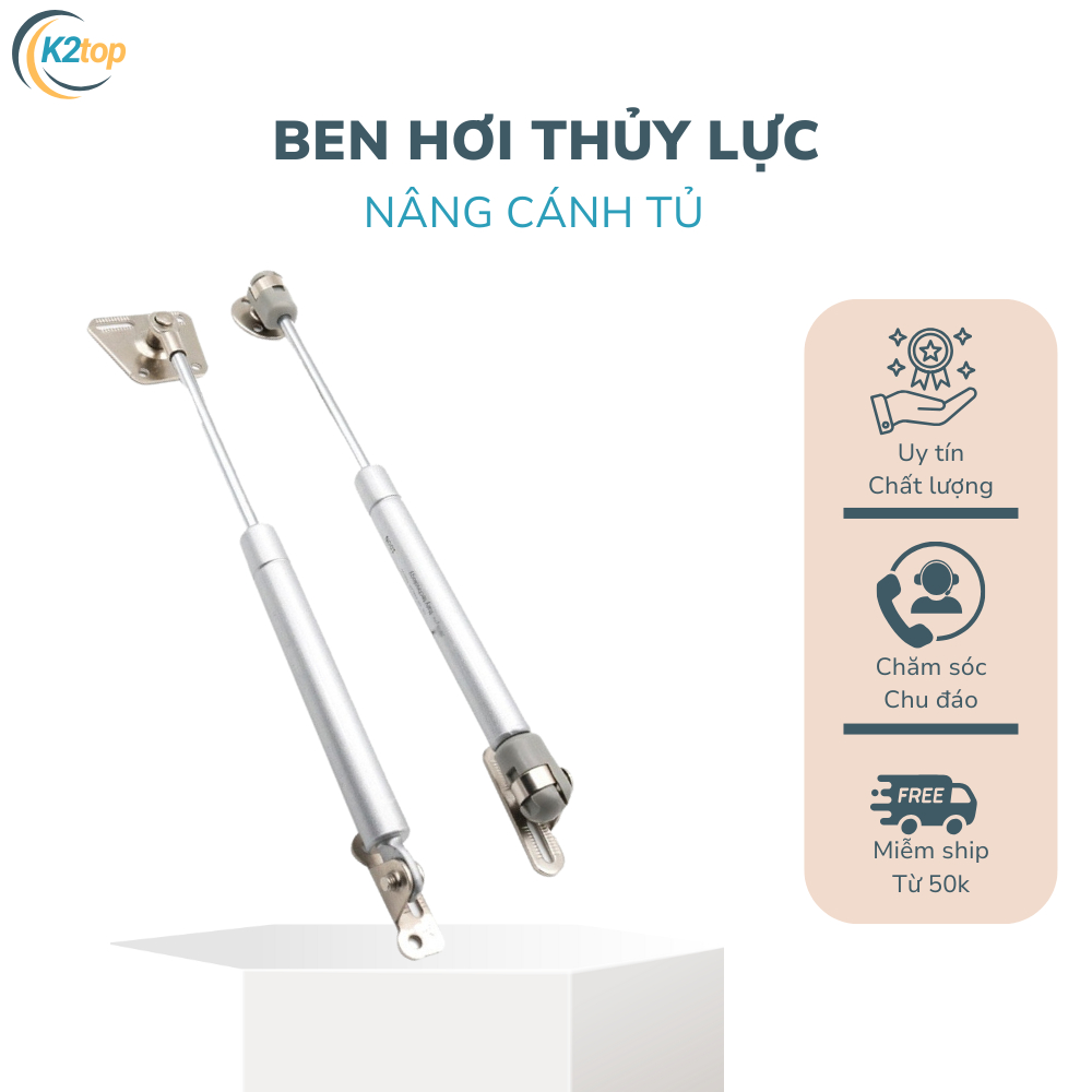 Tay Nâng , Been Hơi Thủy Lực Cánh Tủ - Bảo Hành 12 Tháng.