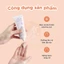 Kem chống nắng Hatomugi nâng tông & dưỡng ẩm da 70g (Xanh Bạc Hà)
