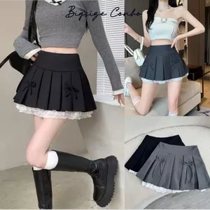 Chân Váy Kiểu Nữ Bigsize Lên Có Lót Lên Phom Tôn Dáng Vải Tây Mềm Mại Cho Các Nàng Chubby CV419