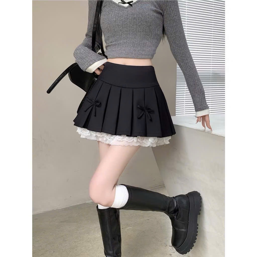 Chân Váy Kiểu Nữ Bigsize Lên Có Lót Lên Phom Tôn Dáng Vải Tây Mềm Mại Cho Các Nàng Chubby CV419
