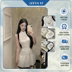 Set len đính Ngọc trai, tặng kèm tag đá phong cách Hàn Quốc FB10