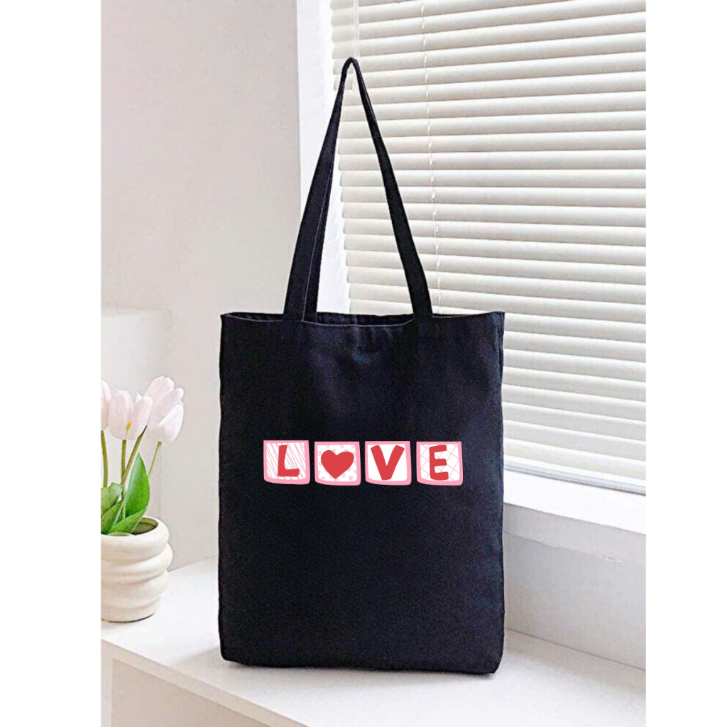 Túi tote vải canvas phong cách hàn quốc túi đi học đi chơi đơn giản thời trang đựng đồ LAPTOP totb021