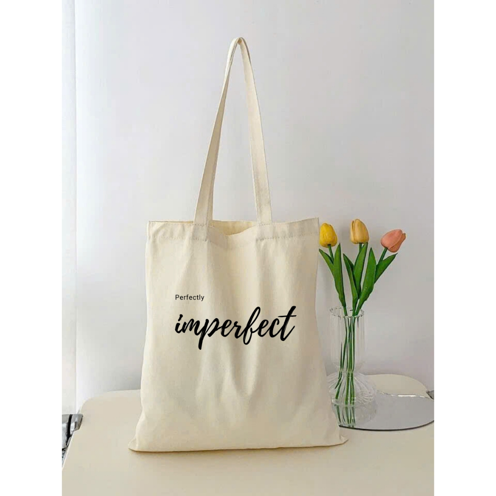Túi tote vải canvas phong cách hàn quốc túi đi học đi chơi đơn giản thời trang đựng đồ LAPTOP totb021