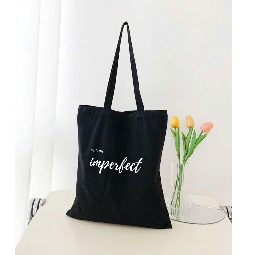 Túi tote vải canvas phong cách hàn quốc túi đi học đi chơi đơn giản thời trang đựng đồ LAPTOP totb021