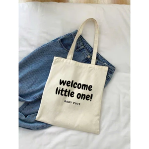Túi tote vải canvas phong cách hàn quốc túi đi học đi chơi đơn giản thời trang đựng đồ LAPTOP totb021