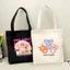 Túi Bayby Three túi tote màu đen trắng vải canvas thời trang đựng đồ LAPTOP đi chơi đi học totb022