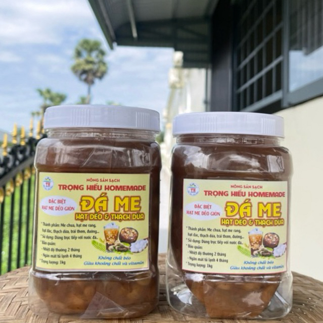 Combo 2 hộp 2kg Đá me rim hạt dẻo và thạch dừa - Hộp 1kg | Shopee Việt Nam