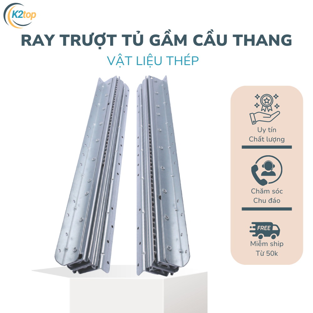RAY TRƯỢT GẦM CẦU THANG MỞ RỘNG