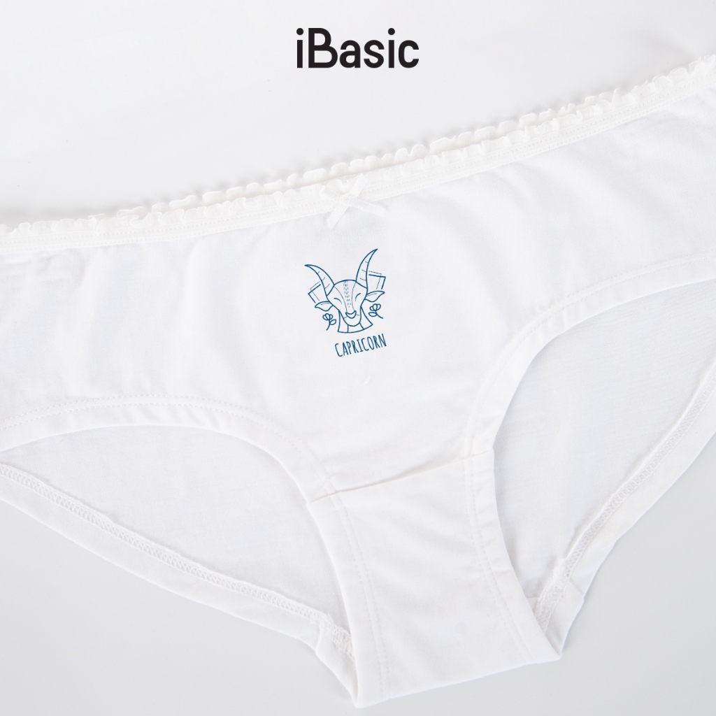 Ảnh Quần lót nữ iBasic cotton USA kháng khuẩn hoạ tiết Cung hoàng đạo PANT027C 2