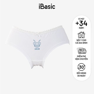 [Cung Cự Giải 22/6 - 22/7] Quần lót nữ iBasic cotton USA kháng khuẩn hoạ tiết Cung hoàng đạo PANT027C