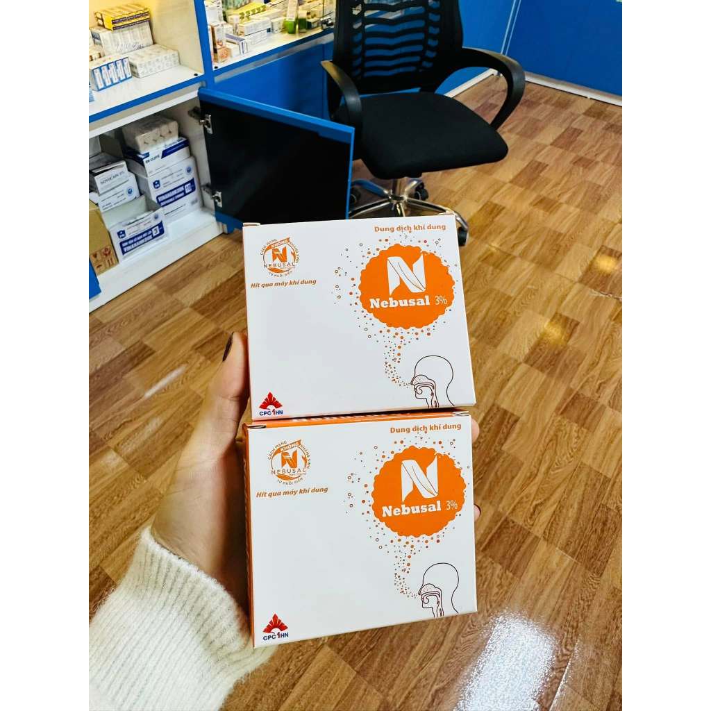 Ha tc) Nc mui kh dung Nebusal 3% - V sinh ng th mi, hng, long  m Hp 5 ng | Shopee Vit Nam
