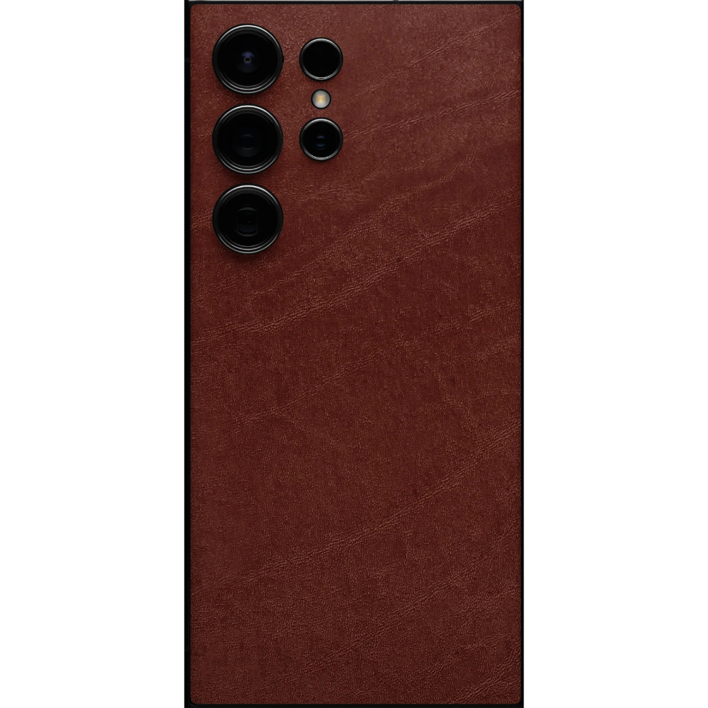 Skin dán điện thoại mẫu Solstice, Sea Breeze, Alpine, Real Black/Brown/Tan Leather cho nhiều dòng máy