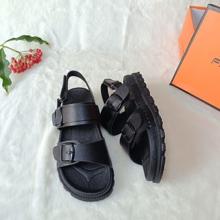 Giày Sandal Nữ IGU 2 Quai Đế May,Dép Quai Hậu Đế Cao Su Đúc Phong Cách Hàn Quốc.