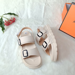 Giày Sandal Nữ IGU 2 Quai Đế May,Dép Quai Hậu Đế Cao Su Đúc Phong Cách Hàn Quốc.