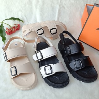Giày Sandal Nữ IGU 2 Quai Đế May,Dép Quai Hậu Đế Cao Su Đúc Phong Cách Hàn Quốc.