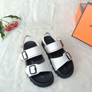 Giày Sandal Nữ IGU 2 Quai Đế May,Dép Quai Hậu Đế Cao Su Đúc Phong Cách Hàn Quốc.